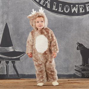 POTTERY BARN Woodland Deer Toddler Costume 12-24M